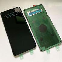 Glass Panel For Samsung Galaxy S10 5G SM-G977U Battery Back Cover Rear  Housing Case Replacement With Camera Lens S10 5G 6.7