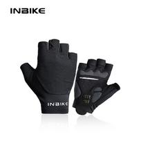INBIKE Half Finger MTB Cycling Gloves Summer Bicycle Gloves for Men Riding SBR Palm Padded Mountain Road Bike Gloves Accessories M
