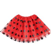 Elastic Waist Adult Tutu Skirt 40cm Cosplay Skirt Halloween Costume Skirt  Stage Performance 13 red