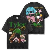 Tyler The Creator Vintage plovimo marškinėliai Visų dydžių Unisex marškinėliai L black