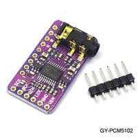 1 rinkinys Grotuvo modulio sąsaja I2S Pcm5102A DAC dekoderis Raspberry Pi Phat formato plokštei Skaitmeninė Pcm5102 garso plokštė