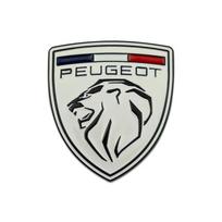 Metal Car Front Grille Emblem Sticker Rear Badge for Peugeot 106 107 108 206 207 208 301 306 307 308 407 4008 5008 RCZ Rifter Sticker