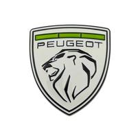 Metal Car Front Grille Emblem Sticker Rear Badge for Peugeot 106 107 108 206 207 208 301 306 307 308 407 4008 5008 RCZ Rifter Sticker