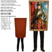 Mona Lisa & The Scream Cosplay Costumes - Funny Halloween Party Performance Outfits Adult One Size black