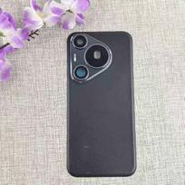 Battery Back Cover For Huawei Pura 70 Pro 5G HBN-LX9 Rear Glass  Housing Case Phone Replacement Parts + Camera Lens Pura 70Pro black