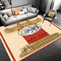 1pc AFC Ajax Entrance Mat, Non-Slip Mat Area Rug,Room Decor, Outdoor Decor, Kitchen Rug,Doormat - Machine Washable, Easy to Clean 80cmx120cm
