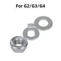 For Kukirin Scooter Stainless Fixed Nuts Screws For G2 G3 G4 G2 Pro G3Pro G4Max Electric Scooter Durables Motor Wheel Nuts Parts