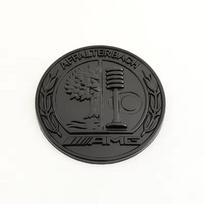 3D 65mm Metalinis Šoninis Posūkis Galinis Uodegos Bagažinės Lipdukas Aksesuarai Mercedes Benz AMG W205 W204 W206 W213 W212 W211 W222 W221 W177 gray