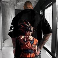 Dragon Ball Z Super Saiyan Son Goku 2026 Printed T-Shirt, Men's and Women's Fashion Breathable T-Shirt, Men's Tops XXXL