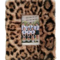 Leopardo rašto 6/7/8 colių nuotraukų rėmelis Širdelės formos nuotraukų rėmelio papuošalai Svetainės dekoras 7 Inch Photo-Style C