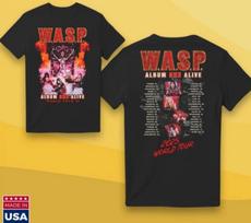 WASP Album One Alive Band World Tour 2025 T-Shirt XXL brown
