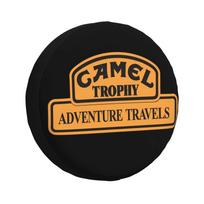 Camel Trophy Adventure Travels Spare Waterproof Dustproof Wheel Covers for Pajero 14 Inch, 15 Inch, 16 Inch, 17 Inch 17inch