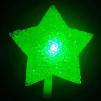 Luminous Wrist Star Lights for Dance and Chorus Performances 8cm star light, green shell, green light