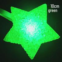 Luminous Wrist Star Lights for Dance and Chorus Performances 10cm star light, green shell, green light