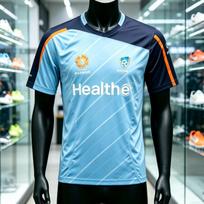 26-27 New Sydney Fc Niche Fan Customized Casual Sports Fast Drying Breathable 3D Printed T-shirt for Family and Unisex Wear M