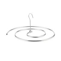 Stainless Steel Spirals Drying Rack Rotating Spirals Clothes Pole  Drying Bed Sheet sidabras