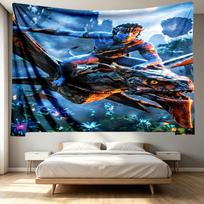 Avatar Print Tapestry - Portable Wall Decor Cloth, for Home, Dorm, Travel, Bedroom, Living Room - Ideal Birthday Housewarming Gift 130cmx150cm