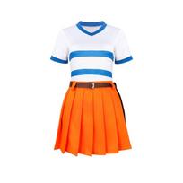 ONE PIECE 2 sezonas gyvas Luffy kostiumas, Sauronas Luffy gyvas filmo personažo kostiumas 3XL white
