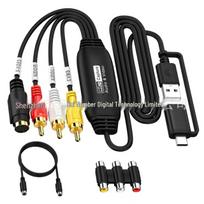 1080P USB Video Capture Card, Driver-Free, Compatible with WIN & MAC Systems