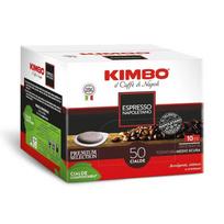 Kimbo Pod Coffee Napoli Ese Hard Pod Coffee 50-Pack black