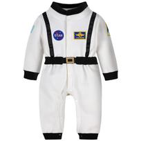 Mažylio astronauto kostiumas Kūdikių berniukų kosminis kombinezonas Kūdikio Helovino Gimtadienio Šventės Cosplay Karnavalinio Kostiumo Kombinezonas 2-3 T white