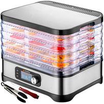 STILHOFF Fruit, Mushroom, Vegetable Dryer with Thermo-circulation Timer INOX 25928