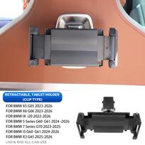 Galinės sėdynės multimedijos specialus laikiklis iPad telefonui BMW IX I5 G60 G05 G06 G61X3 X5 X6 5 serija 7 serija 2025 2026 G45 1 pcs beige