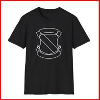 Number Nine Shield Cotton T-Shirt S-5XL 150 black