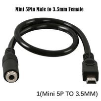 Micro Usb To 3.5Mm Jack Headphone Earphone Cable Adapter Socket Audio Cable For Active Clip Microphone Conversion Adapter