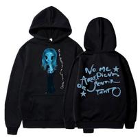 Karol G No Me Arrepiento De Sentir Tanto 2026 New Album Hoodies Music Lover Fashion Sportwear Men Women Fleece Loose Tracksuit XL black