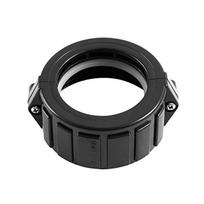 2 inch hot tub pump connector split nut repair kit (including a pair of split nuts and screws) Black