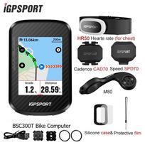 IGPSPORT Touch-Screen BSC300T 32g Weather GPS Bike Computer Global Colorful Map Navigation Wireless Cycling Computer IPX7