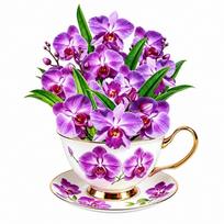 Pop Up Design 3D Paper Art Card Multicolor Flower Bouquet Card Pop Up Greeting Card  for Wedding 3
