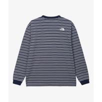 The North Face Striped Loose Fit Crew Neck Long Sleeve Pullover T-Shirt Men tops NT7TS52A XXL gray
