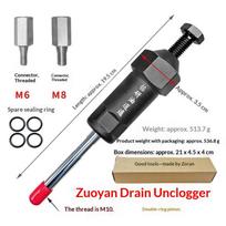 Heavy Duty Split Grease Zerk Fitting Cleaner Tool For Auto Tractor Excavator Farm Construction Machinery Maintenance A2