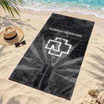 Rammstein Microfiber Beach Towel Quick Dry Sand Free Lightweight Beach Towels for Travel Swimming Camping 80cmx160cm(31x63inch)
