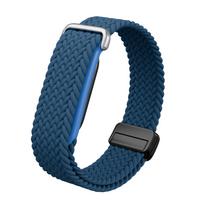 Stretch Woven Wristband for Google Fitbit Air , Soft and Breathable tamsiai mėlyna spalva