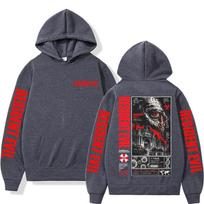 Resident Evil T-Virus Horror Gaming Hoodies Men's Clothing Fashion High Street Sweatshirts Casual Fleece Long Sleeve Pullovers S