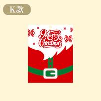 Christmas Card Creative Christmas Cartoon Small Tag Christmas Thank You Card Small Card Halloween Thank You Card K style*100pcs