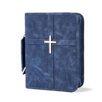 Shield Book Storage Bag Zippered Protector with Zipper Handheld Dust-Clean jūros mėlyna spalva