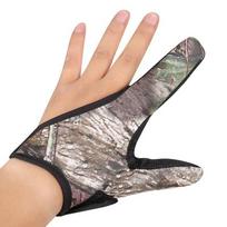 Thumb And Index Finger Finger Casting Glove 2 Fingers Protector Fishing Gloves Two-finger Gloves camouflage-Left