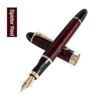 Jinhao X450 Fountain Pen M/Bent Fine Iraurita Nib Elegant Pens Writing ink Pens Office School Supplies Stationery PK 9019 M black