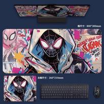 Spider-Man Mouse Pad Extra Large Keyboard Pad Game Office Anti-Slip Desk Pad 2-300*800
