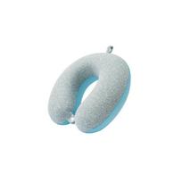 Memory Foam Cool Gel U Shape Pillow With Ice Silk Cover For Adults Home Sleep Comfort
