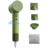 Hair dryer Laifen Air Pro ionization 1100W quiet with accessories green
