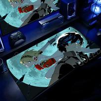 XXL Anime Persona 3 Reload Gaming Mouse Pad Gamer Accessories MouseMat Office Keyboard Soft Table Mat HD Printing Kawaii Deskpad 700x300x2mm