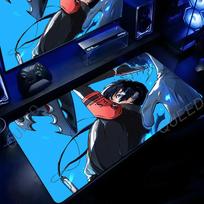 XXL Anime Persona 3 Reload Gaming Mouse Pad Gamer Accessories MouseMat Office Keyboard Soft Table Mat HD Printing Kawaii Deskpad 700x300x2mm