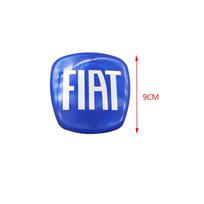 hot Car Front Rear Logo Grille Emblem Sticker Accessories Fiat Abarth 500 Tipo FR Panda Argo Bravo Punto Doblo Viaggio Freemont WF1 1pcs