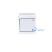 LIGHT BUTTON HERMES 0337-02 WHITE