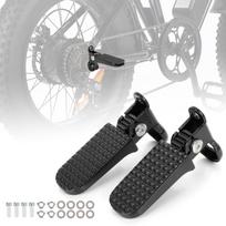 Foldable Bike Foot Pegs for Ridstar Q20 Ebike | Aluminum Rear Foot Pegs Fit 8mm Rear Axles and 10mm Mounting Hole Width 6 kaip parodyta spalva
